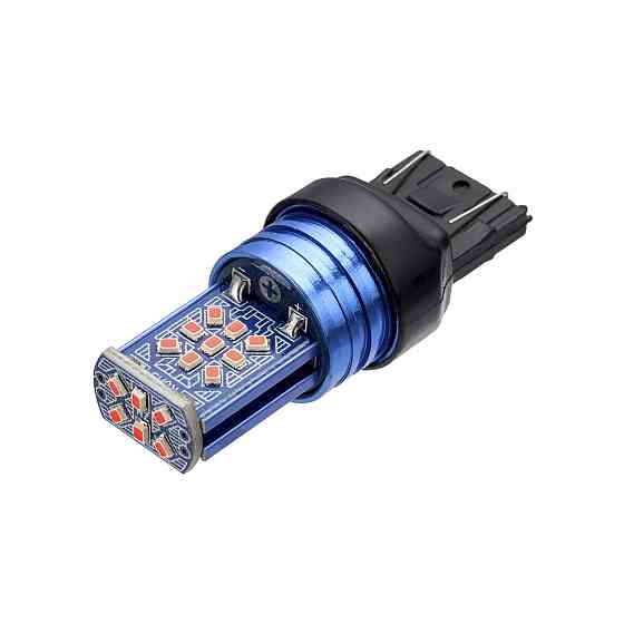 Світлодіодна лампа TBS T20 2016-24SMD-RED W21/5W W3X16d 12V Харків