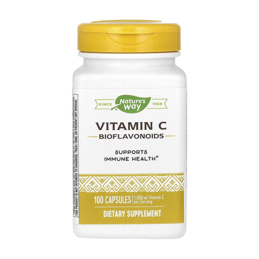 Витамин С с биофлавоноидами Nature's Way Vitamin C Bioflavonoids 100 caps Киев - изображение 1