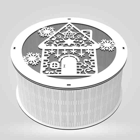 Подарункова коробка EKOSTAR d200 h100 Київ