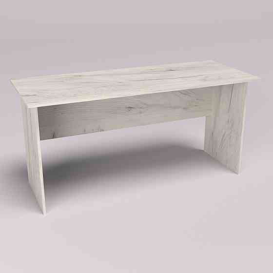 Стіл офісний СП, Дуб Крафт Білий, 1600/650/760 Львів