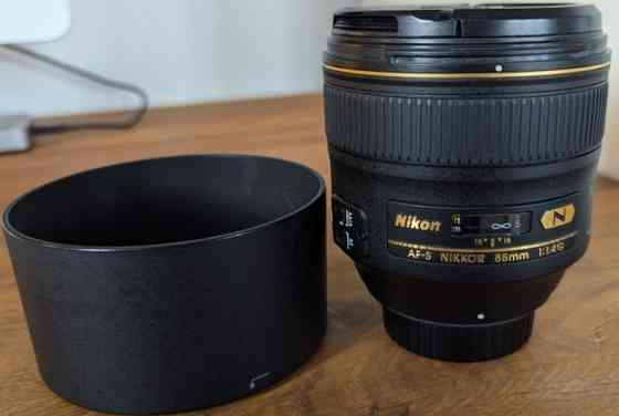 Объектив: NIKON AF-S 85mm. F1.4 G. Киев