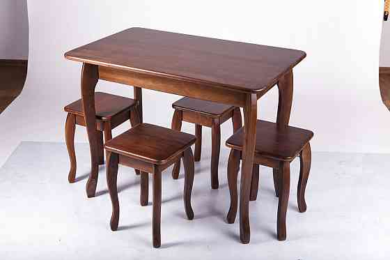 Стіл обідній СМАРТ 1000*600,ВІЛЬХА/горіх темний Днепр