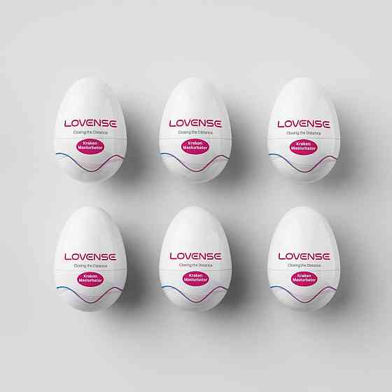 Набір мастурбаторів-яєць Lovense Kraken masturbator egg box, 6 штук, різна текстура Sex Aura Київ