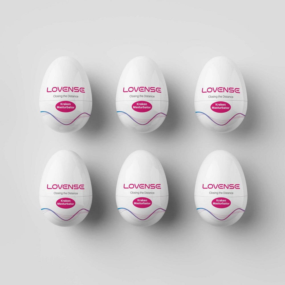 Набір мастурбаторів-яєць Lovense Kraken masturbator egg box, 6 штук, різна текстура Sex Aura Київ - фото 4