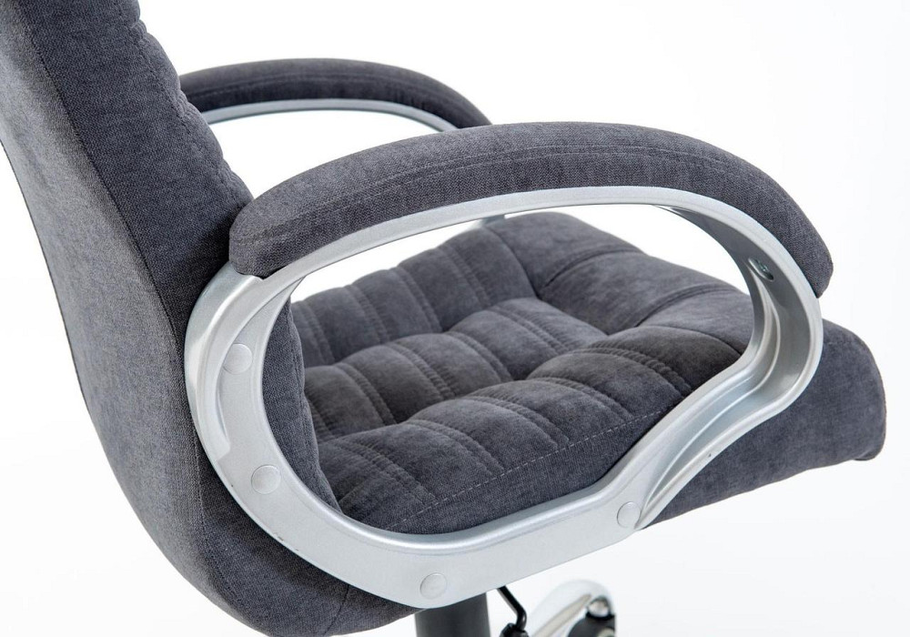 Офісне Крісло Керівника Richman Atlant Rosto 97 Хром М1 Tilt Сірий Київ - фото 4