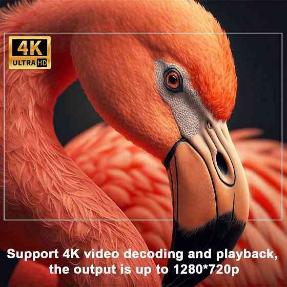 Проектор HY300 Pro | Wi-Fi, Android, Full HD, Smart LED 4K підтримка  Компактний проектор для дому, кіно, ігор Київ