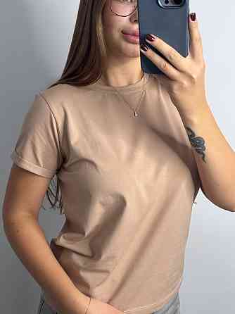 Базова футболка жіноча однотонна Жовтогарячий XXL Харків