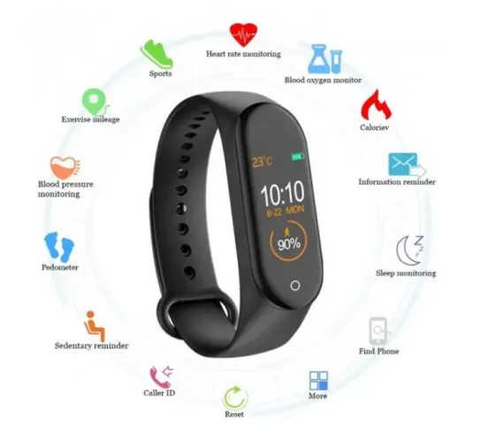 Фитнес браслет Xiaomi Mi Band M5 Смарт часы для спорта Коломыя