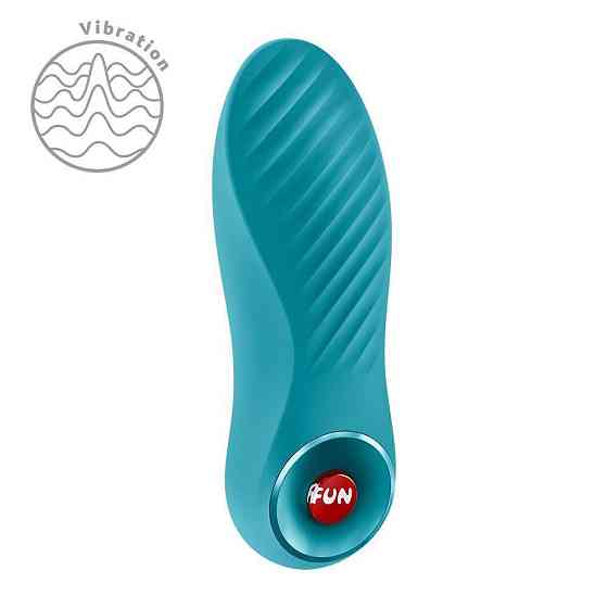 Вібратор Fun Factory Bijou Aquamarine, 12 режимів вібрації, перезаряджуваний Sex Aura Київ