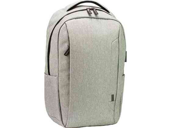 Рюкзак полиэстр серый 44*29*15см USB Techno арт.O97590-03 ТМ OPTIMA Киев