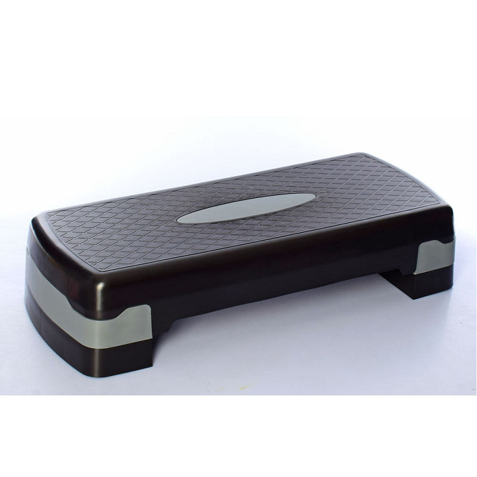Степ-платформа регульована Profi MS 0536-1 Чорно-сірий Бровари - фото 2