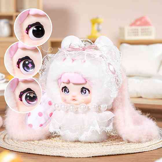 Пухнаста фігурка на підвісі POP TOP Hi TOY серії Nommi - Зайченята Днепр