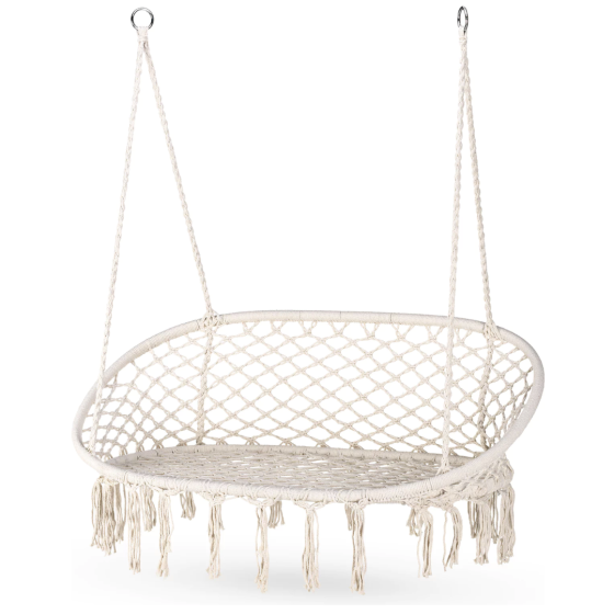 Садова гойдалка Boho Outtec бежевий Київ