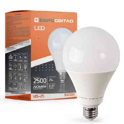 Лампочка Євросвітло 25Вт 6400К (VIS-25-E27) Винница