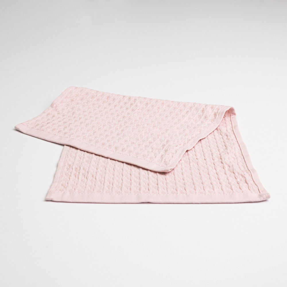 Вафельное полотенце для кухни YouStar 30х50см 260г/м2 (Розовый) Сумы - изображение 4