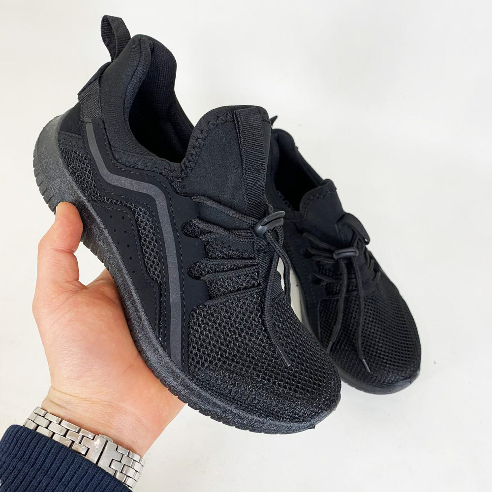 Кросівки жіночі сітки чорні 5030 37р HE-59 Львів - фото 5