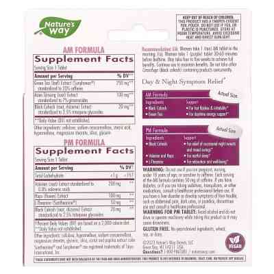 Витамин Nature's Way Женское здоровье при менопаузе, день/ночь, AM/PM Menopause Formul (EMT-07206) Винница