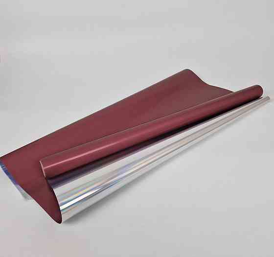 Плівка флориста перлинна для квітів (55) (h660) Голограма No 7 Бордовий (1 шт.) Харків