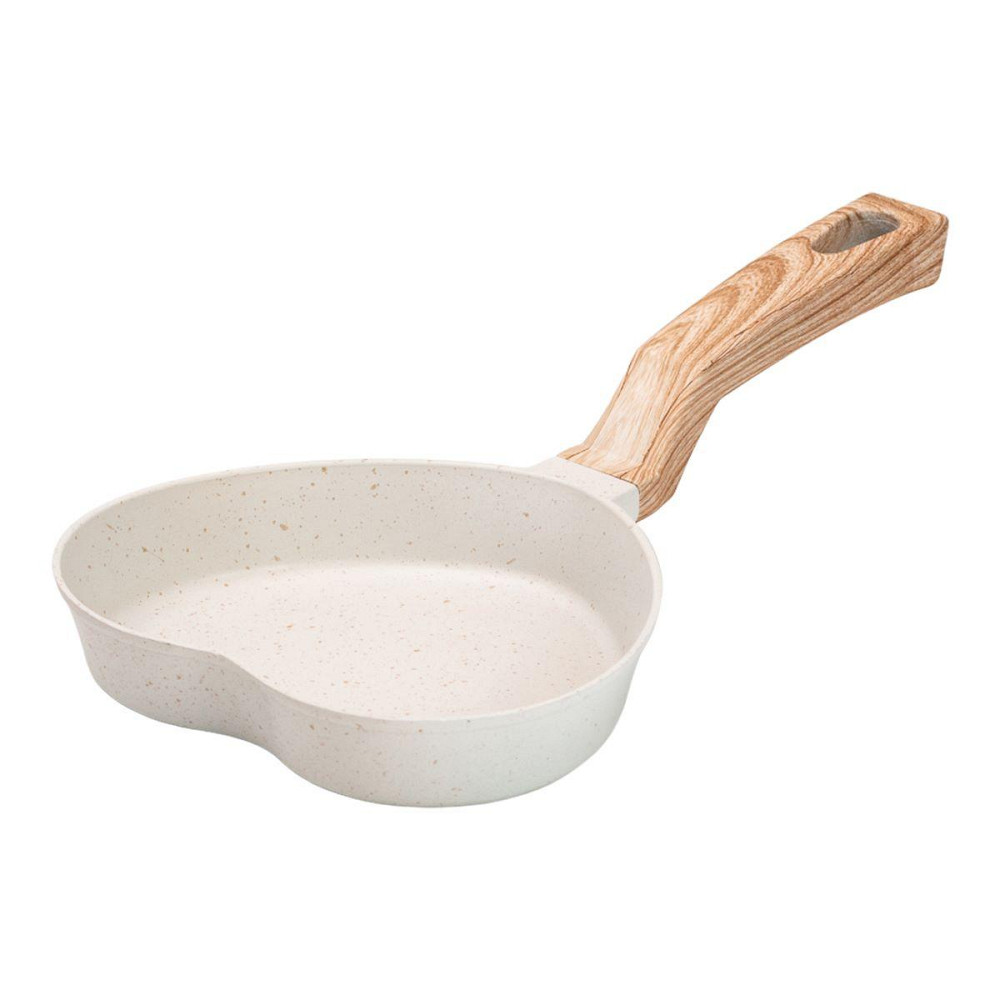 Сковорідка для омлету з антипригарним покриттям 16*13*5,3 см бежева HP39574W Київ - фото 1