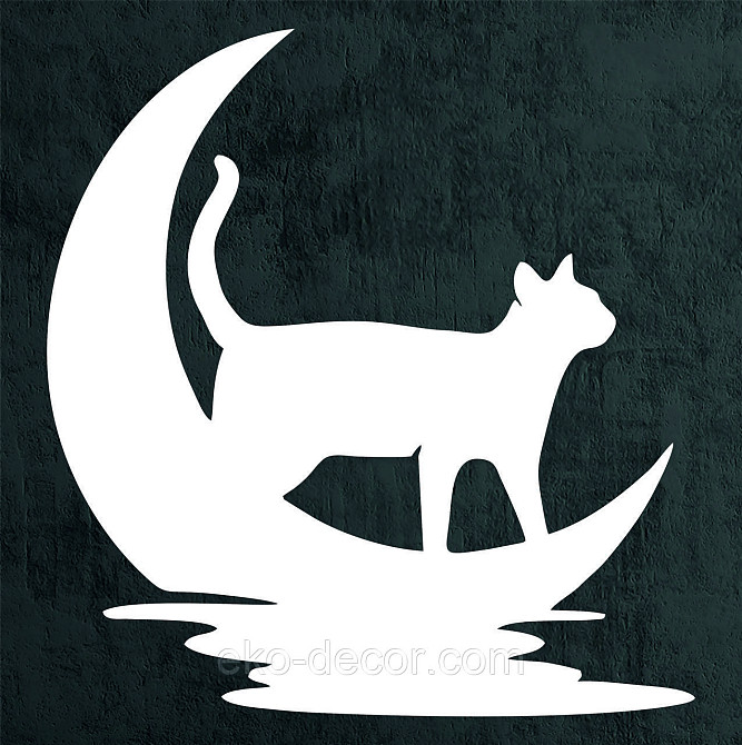 Декоративне настінне 3D Панно «Кіт» Декор на стіну з об'ємом Київ - фото 8