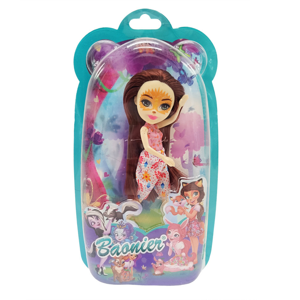 Дитяча іграшкова Лялька "Baobier" JJ8572-23(Brown) 15 см, шарнірна Вінниця - фото 1