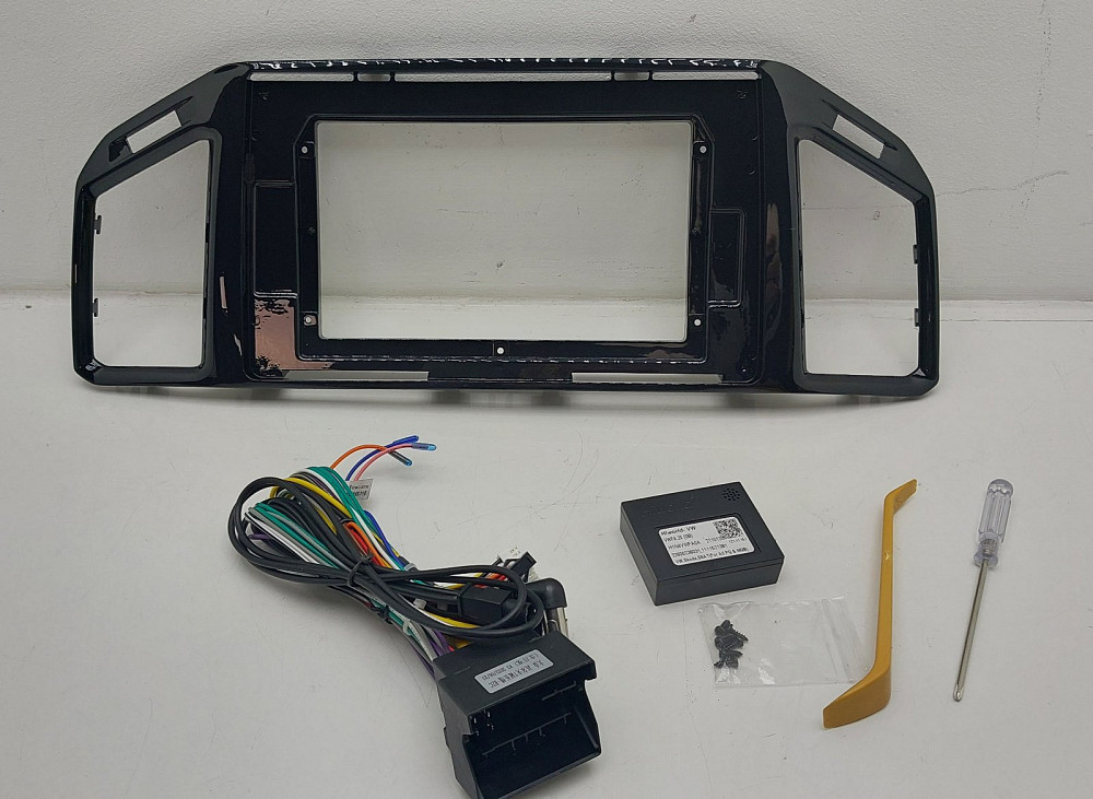 Перехідний штатний комплект із проводкою до магнітоли 2-DIN для Volkswagen Луцк - изображение 1