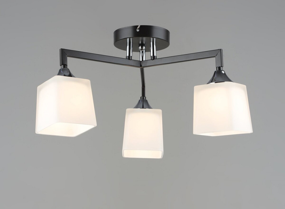 Люстра стельова Sirius B N6116/3 COFFEE+CR на 3 плафони Коломия - фото 1