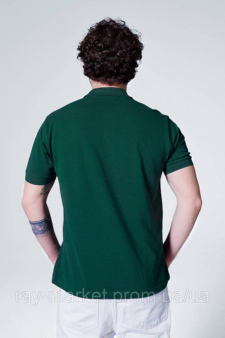 Поло класичне Stedman Lux Polo чоловіче темно-зелене (ST9060-BOG) M Київ - фото 5
