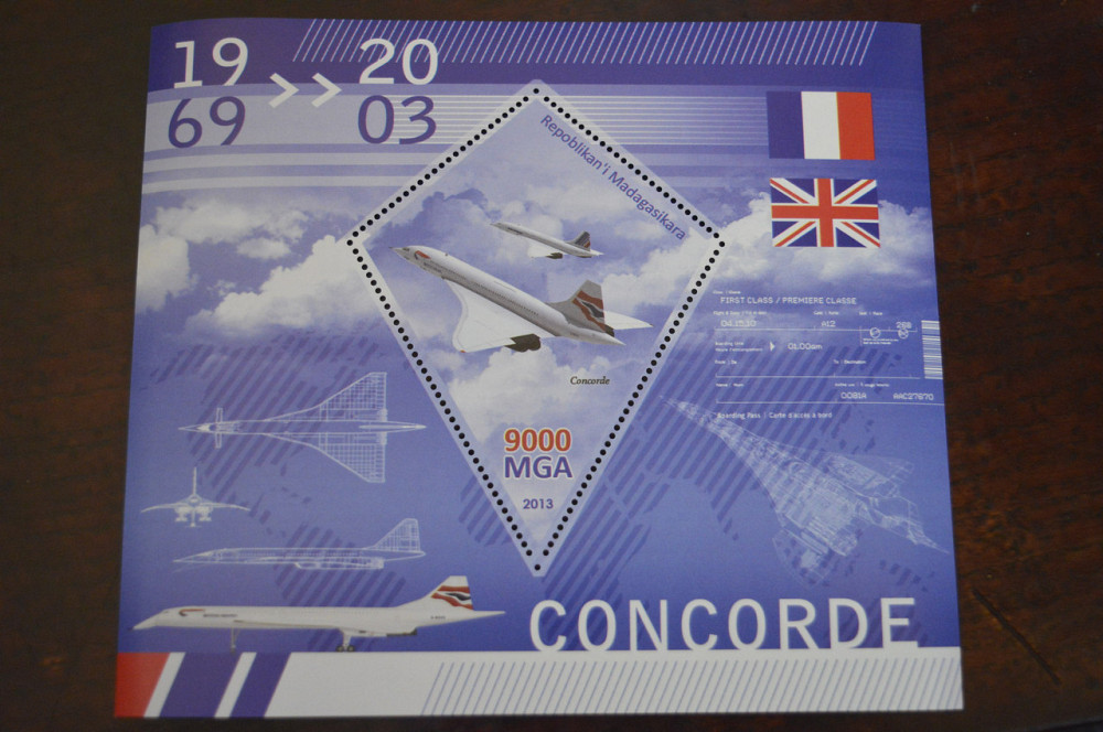 Мадагаскар. Транспорт. Техніка. Блок. 2013 рік (Ж) Полтава - фото 1