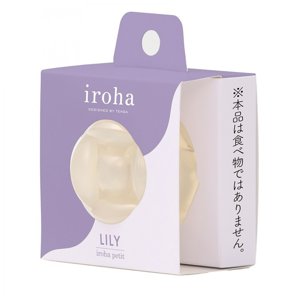 Масажер для клітора рельєфний Iroha Petit Lily, білий, 5.3 х 3.5 см Sex Aura Київ - фото 9