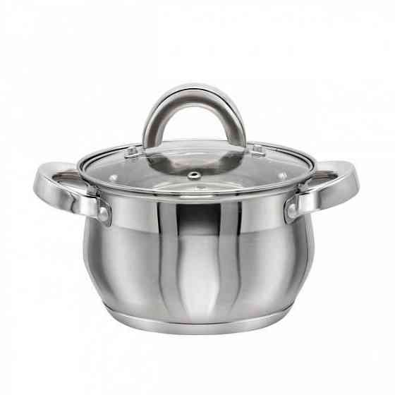 Кастрюля нержавейка 4л с крышкой Харьков