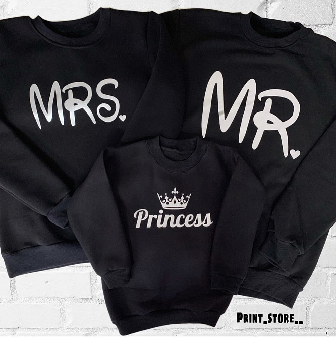 Толстовки фемелі лук MR/MRS/PRINCESS Чернівці - фото 1