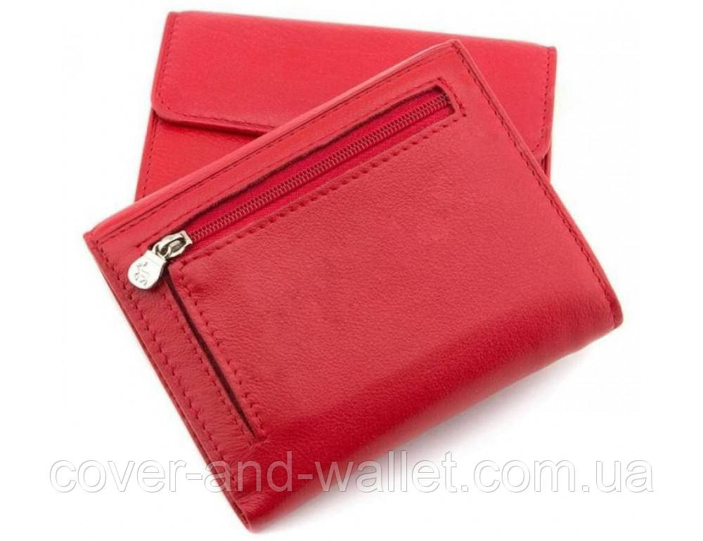 Красный женский маленький кошелек на много карточек на магнитной застежке Marco Coverna MC-2047A Киев - изображение 3