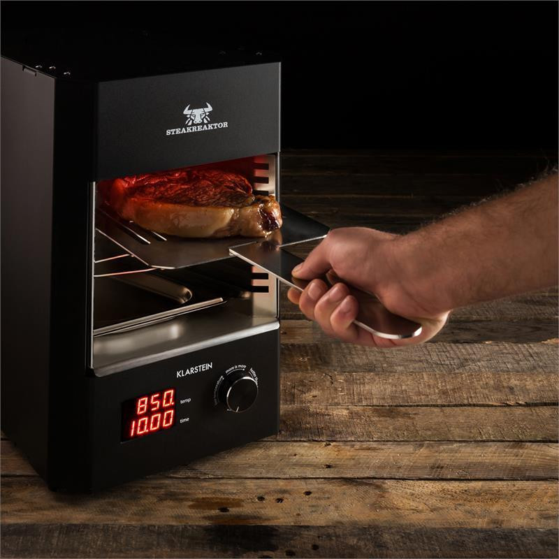 Steak Reaker 2.0 Гриль для помещений 850 °C Инфракрасная мощность 1600 Вт Сделано в Германии Черный (Германия, Ровно - изображение 9