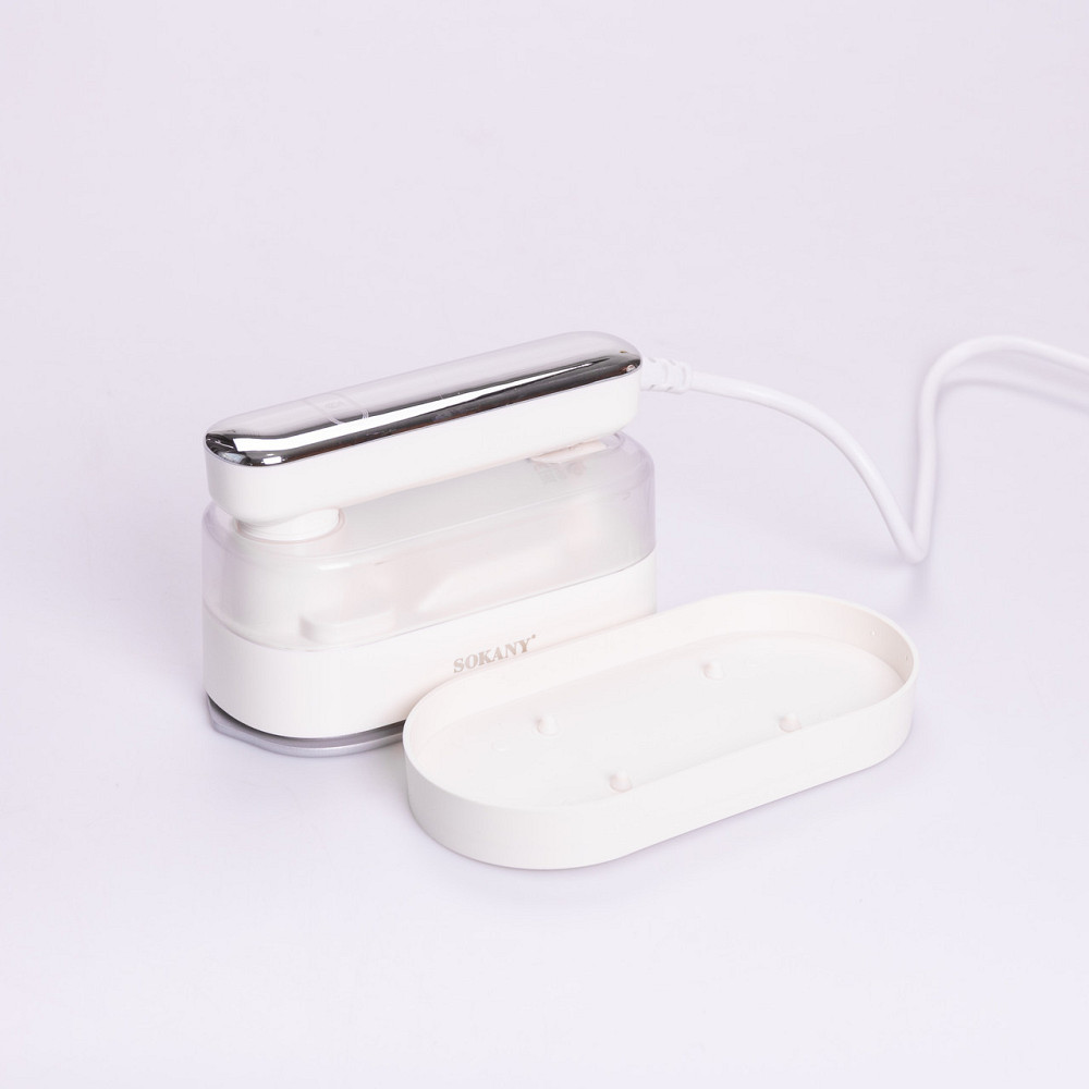 Sokany Дорожня праска з парогенератором Sokany 1200 Вт Білий SK-11045 Киев - изображение 2