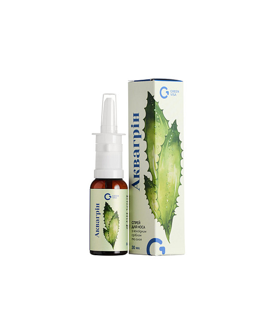 Спрей для носа "Аквагрін" / ТМ Грін-Віза / 30 мл Київ - фото 1
