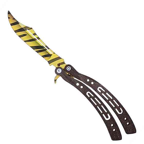 Ніж дерев'яний сувенірний "Метелик Тигр" BAL-TI Вінниця