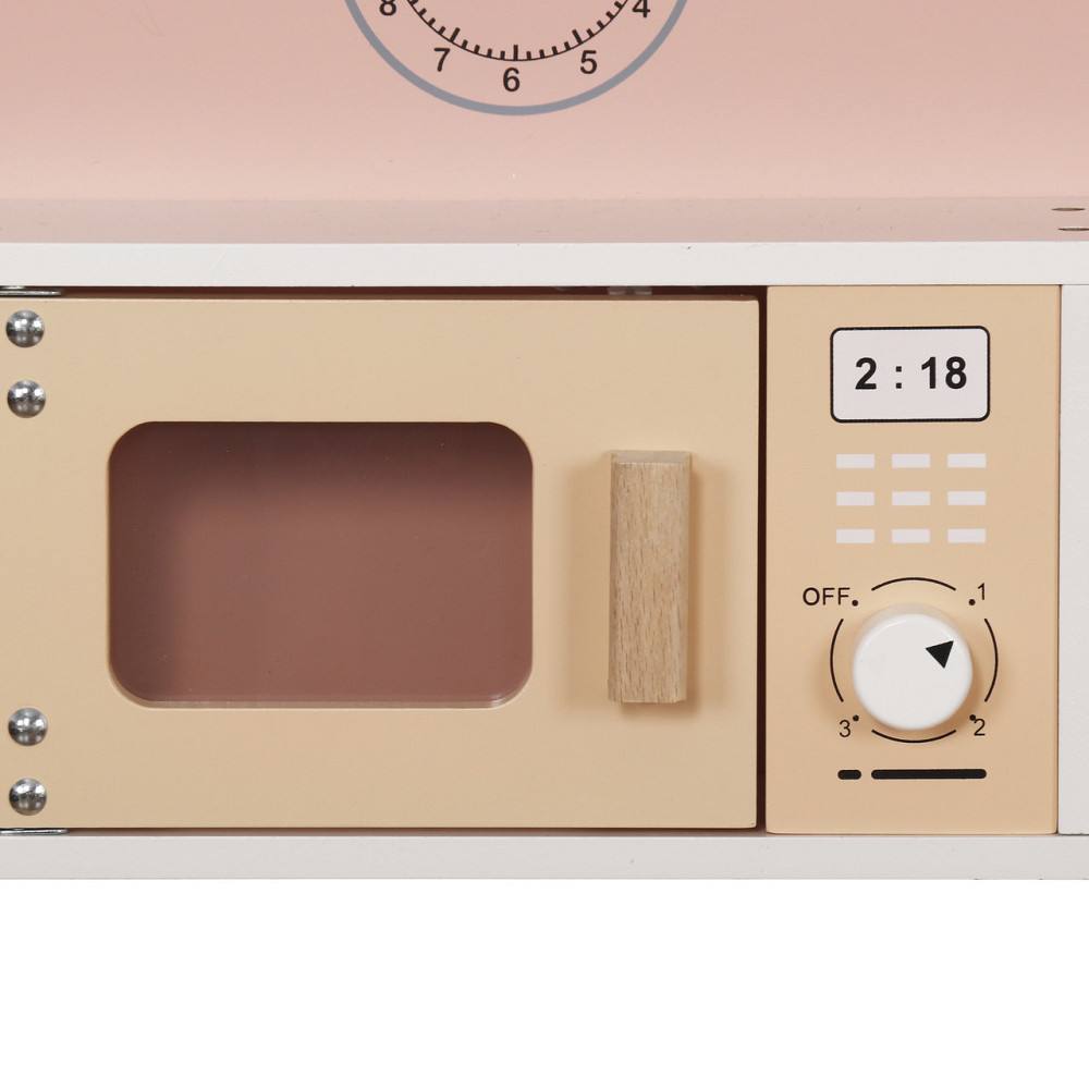 Дитяча дерев'яна ігрова кухня AVKO Парма Pink (40012573) для дітей Київ - фото 6