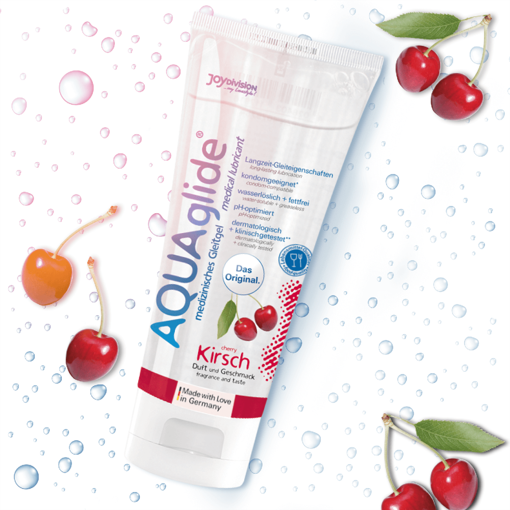 Лубрикант AQUAglide cherry. 100ml Sex Aura Київ - фото 2