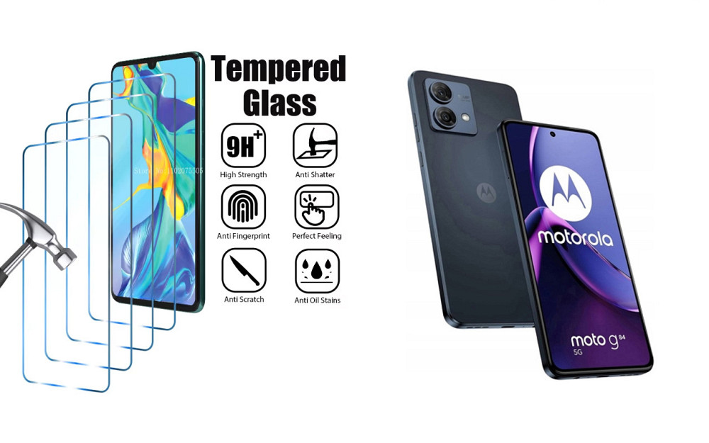 Защитное стекло ArmorGlass для Motorola Moto G84 5G – устойчивое к царапинам и ударам Киев - изображение 1