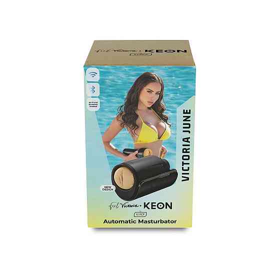 Інтерактивна секс-машина для чоловіків Kiiroo Keon Wi-Fi Combo Set з мастурбатором Feel Victoria Sex Aura Київ