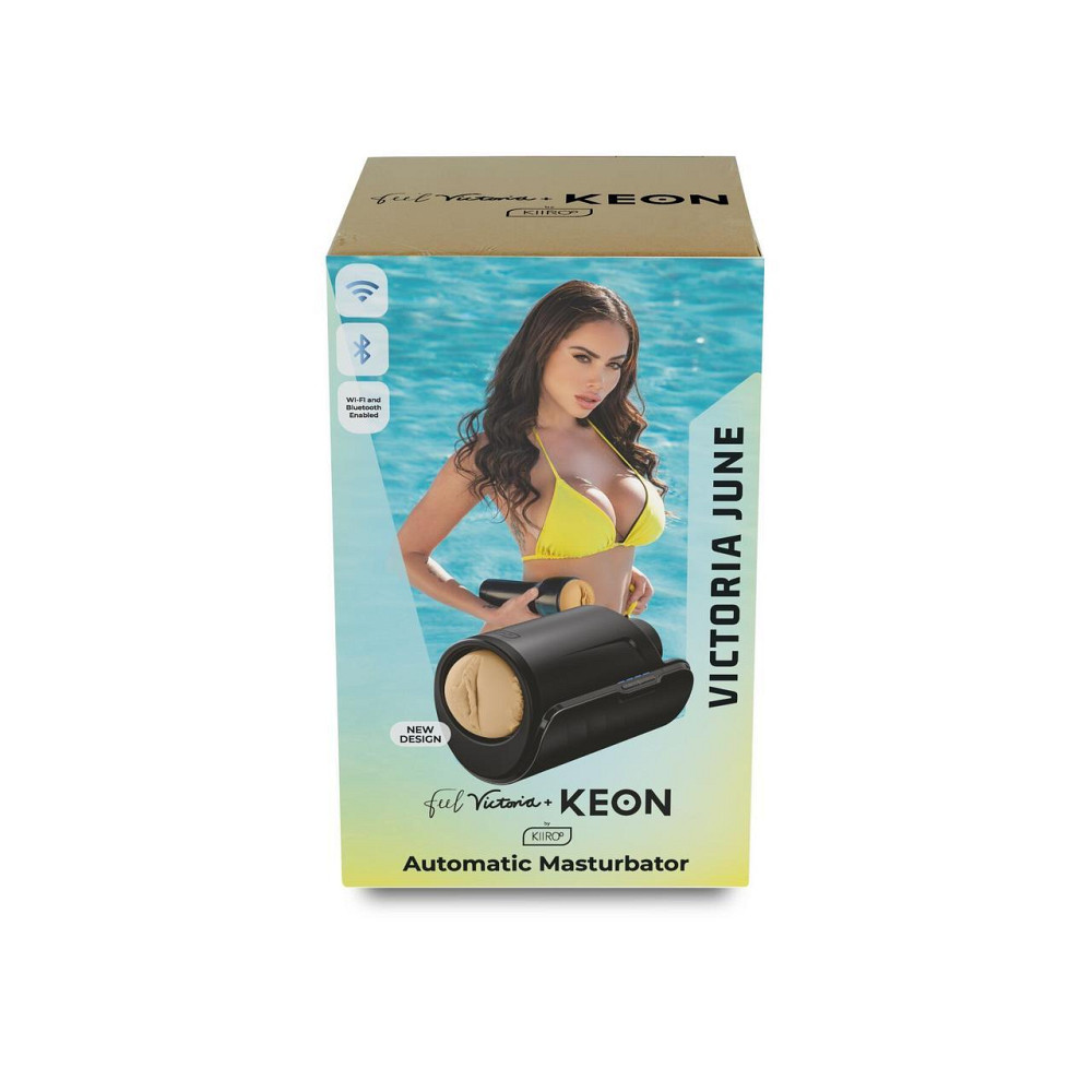Інтерактивна секс-машина для чоловіків Kiiroo Keon Wi-Fi Combo Set з мастурбатором Feel Victoria Sex Aura Київ - фото 5