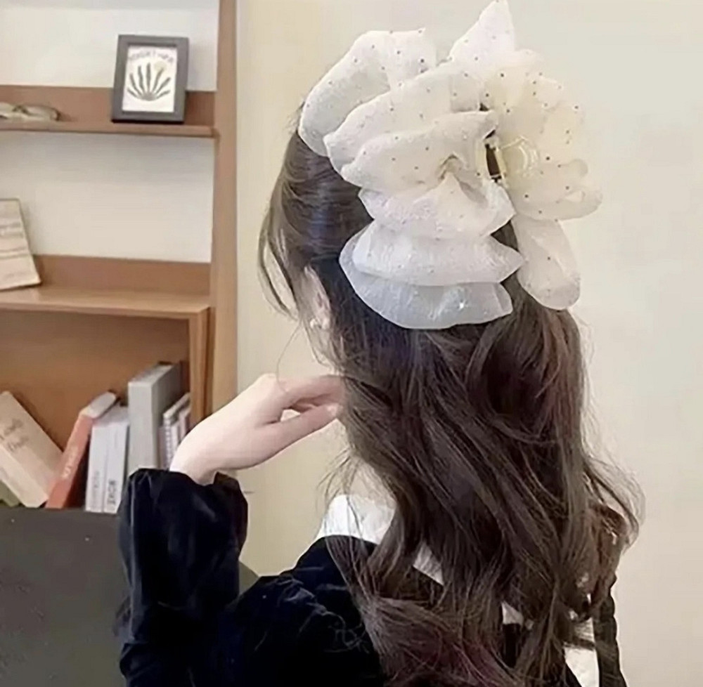 Шпилька крабік "Бант" великий Сміла - фото 3