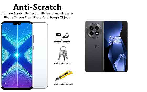 Защитное стекло NeoGlass для OnePlus Ace 5, OnePlus Ace 5 Pro – ультрапрозрачное и устойчивое Киев