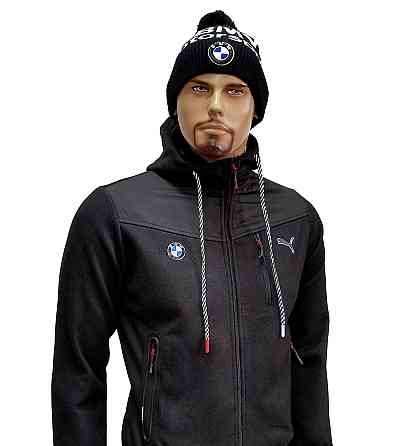 Мужская трикотажная кофта-куртка Puma Thumbnail 1 of BMW M Motorspor на меху,оригинал 46 Киев