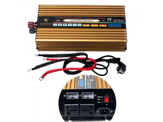 ДБЖ джерело безперебійного живлення 2000 W ватів перетворювач інвертор модифікований синус LC-Star Solar Одеса