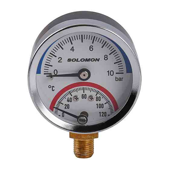 Термоманометр радіальний SOLOMON V1244 S М10х1 Київ