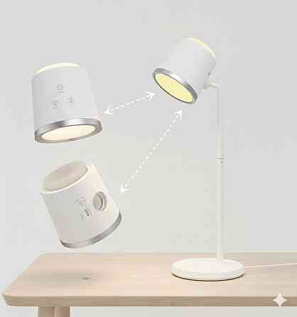 SIRIUS Лампа настільна світлодіодна Sirius BL-1005 біла Коломия