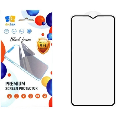 Стекло защитное Drobak Xiaomi Redmi A3 Black (383890) Винница - изображение 1