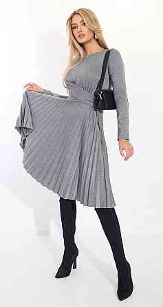 Красивое платье с юбкой плиссе (48) Киев